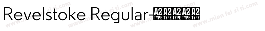 Revelstoke Regular字体转换